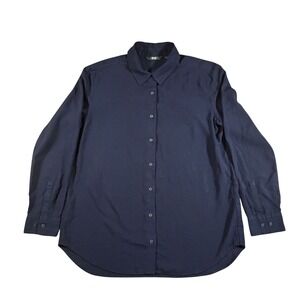Uniqlo‎ Women's Button Down Shirt Size M Minimalist Preppy Workwear